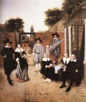 Pieter de Hooch - Dutch Family